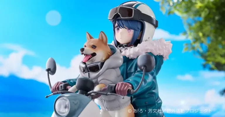 優しい表情に癒されたい『ゆるキャン△ 志摩リン 1/7スケールフィギュア』予約スタート！